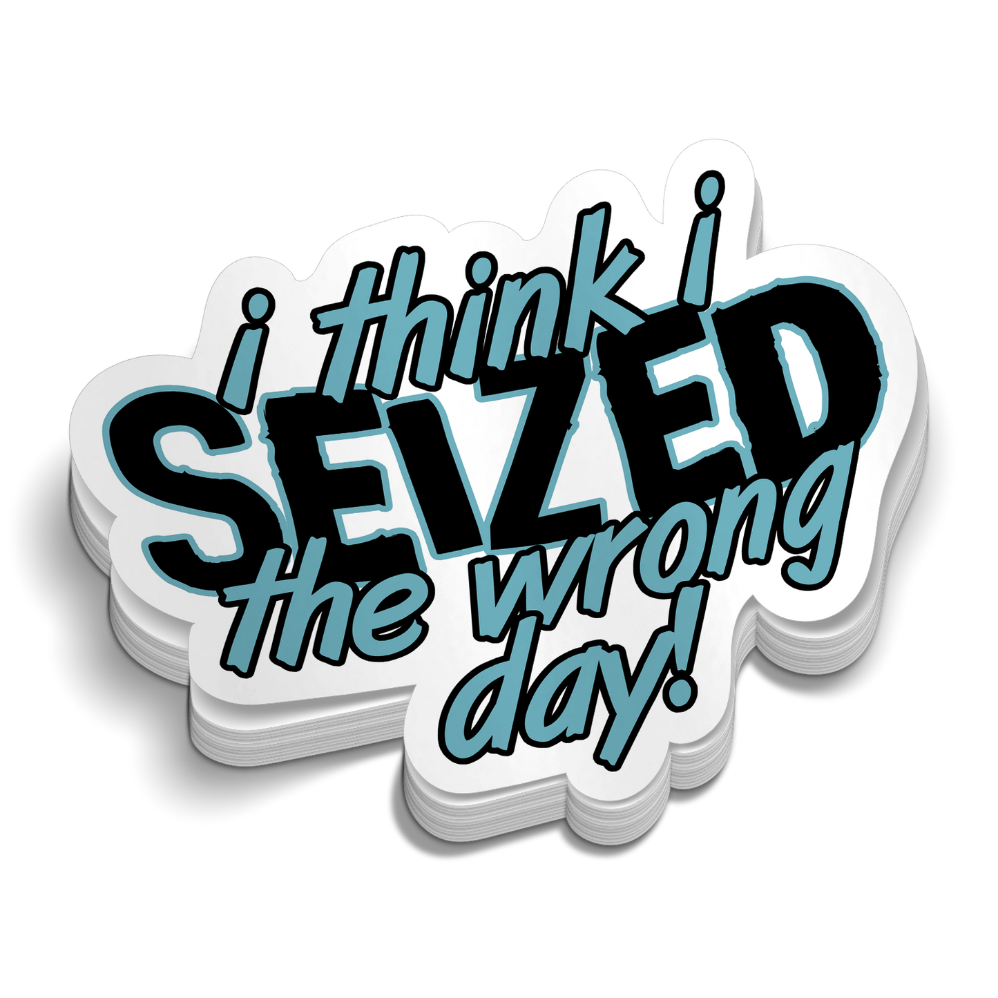 Seized - Hard Hat Decal