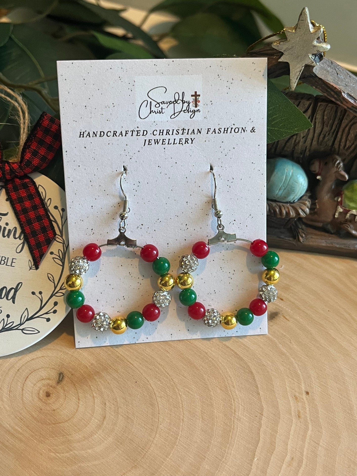 Christmas Earrings - Festive Holiday Jewelry