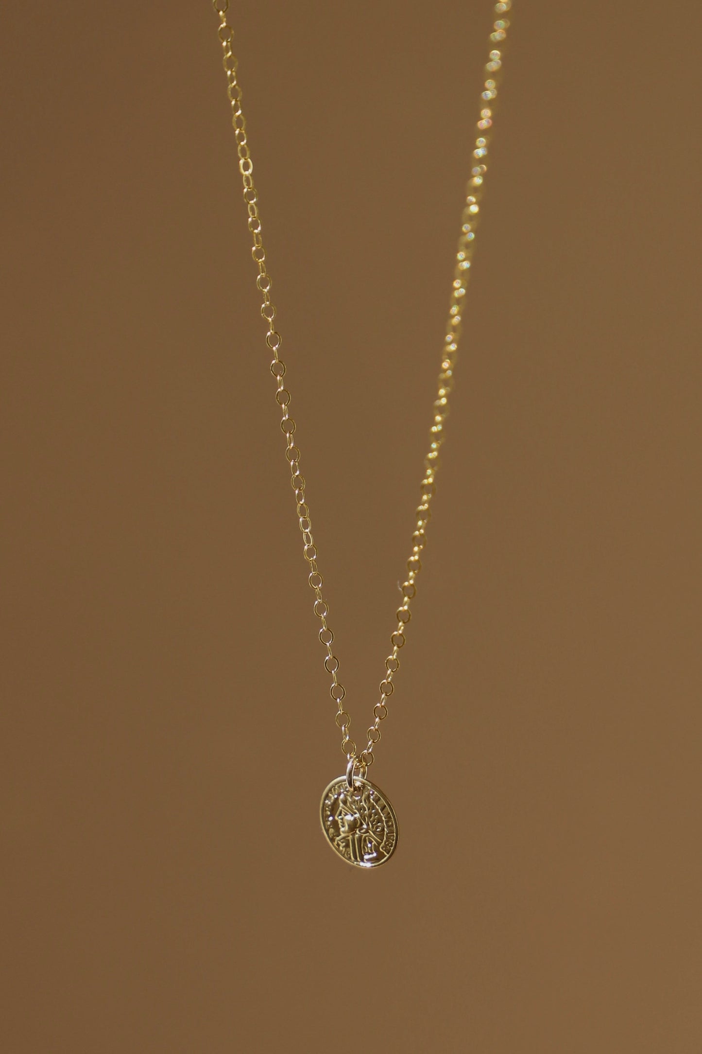 PETITE COIN NECKLACE