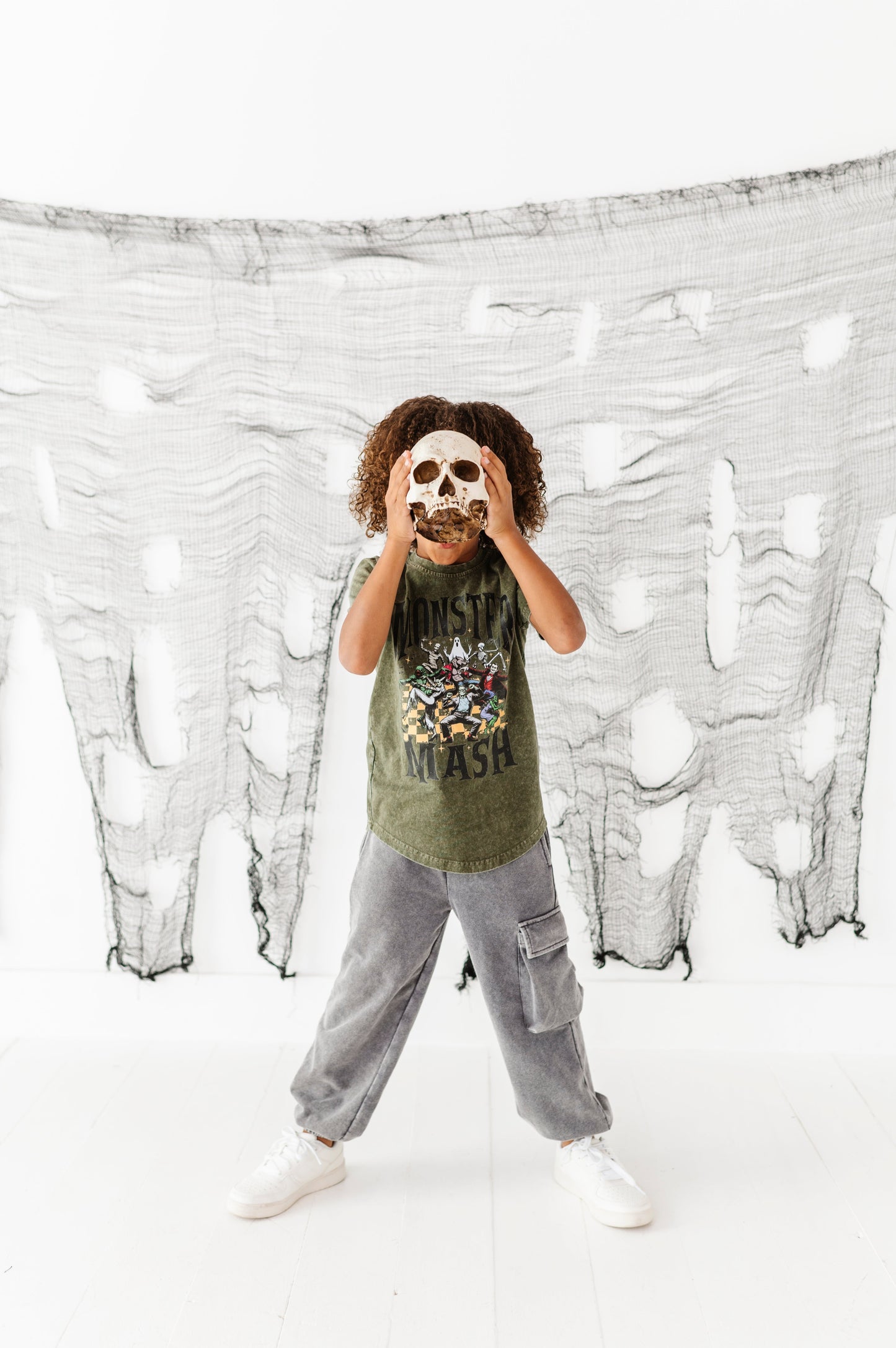 Smoulder | Vintage Cargo Joggers for Kids and Toddlers