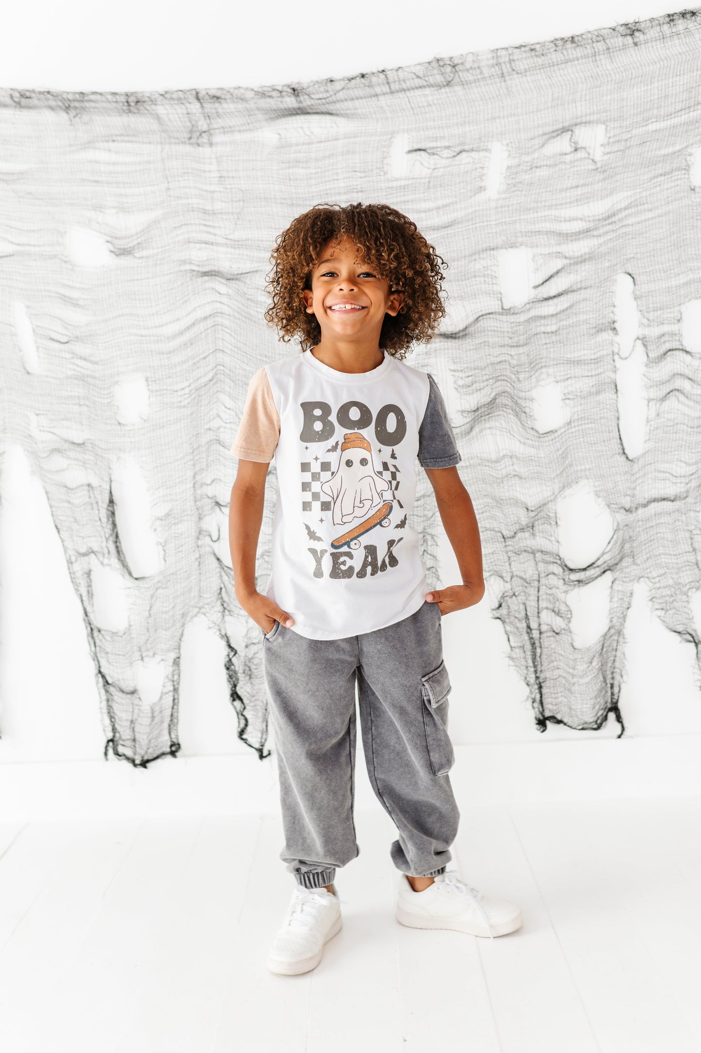 Smoulder | Vintage Cargo Joggers for Kids and Toddlers
