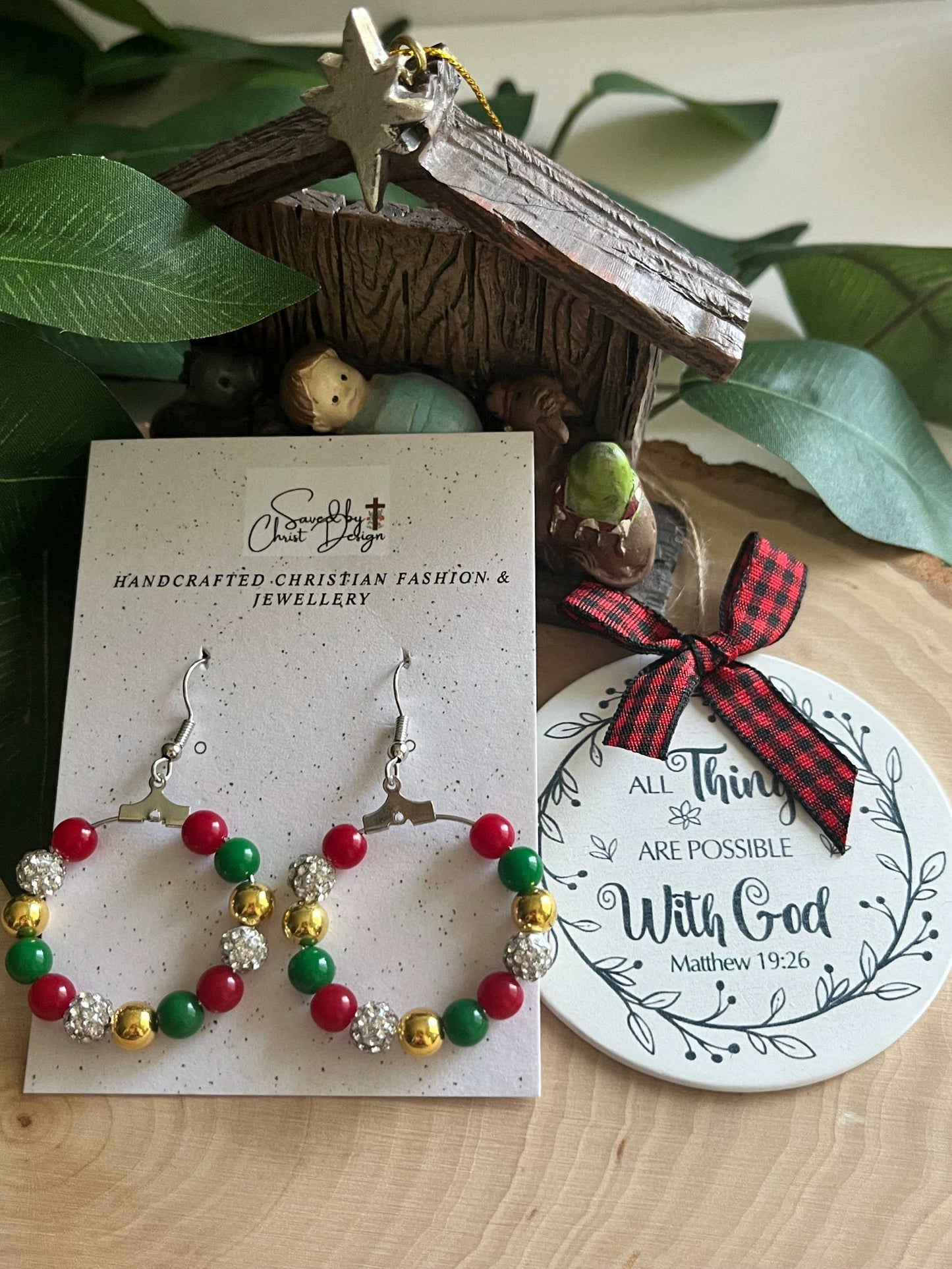 Christmas Earrings - Festive Holiday Jewelry