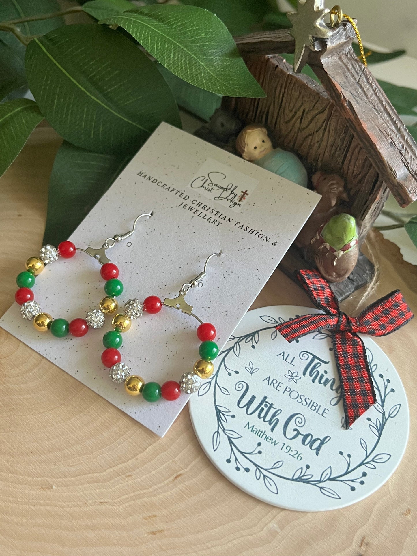Christmas Earrings - Festive Holiday Jewelry