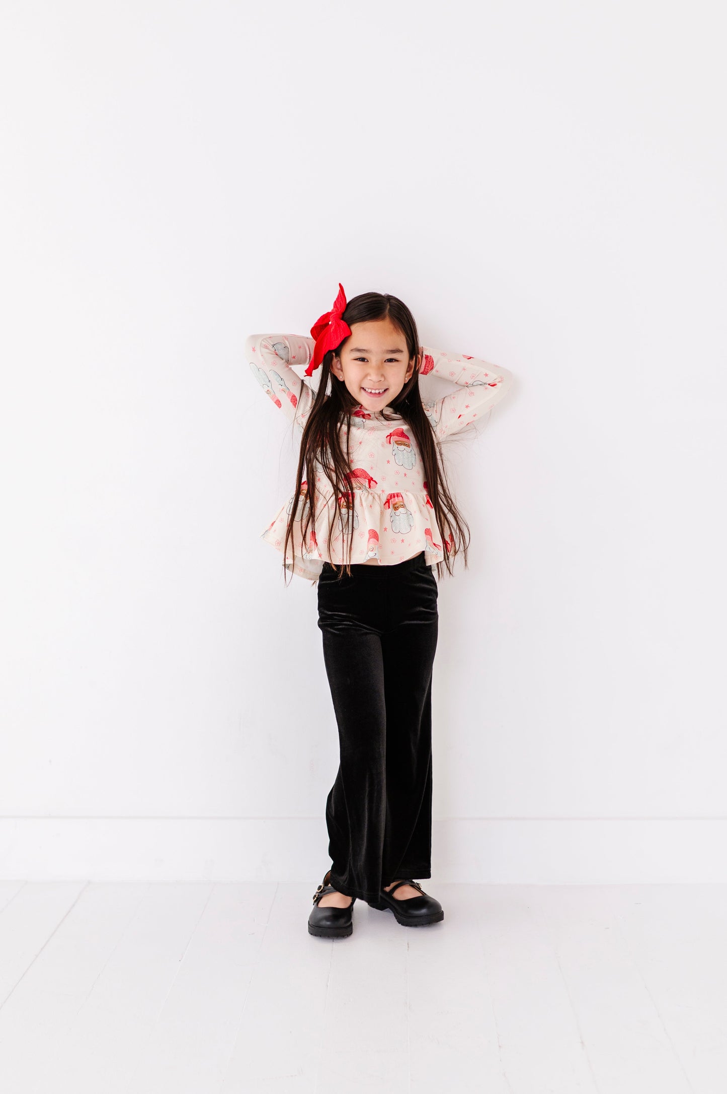 Black Velvet | Wide-Leg Pants