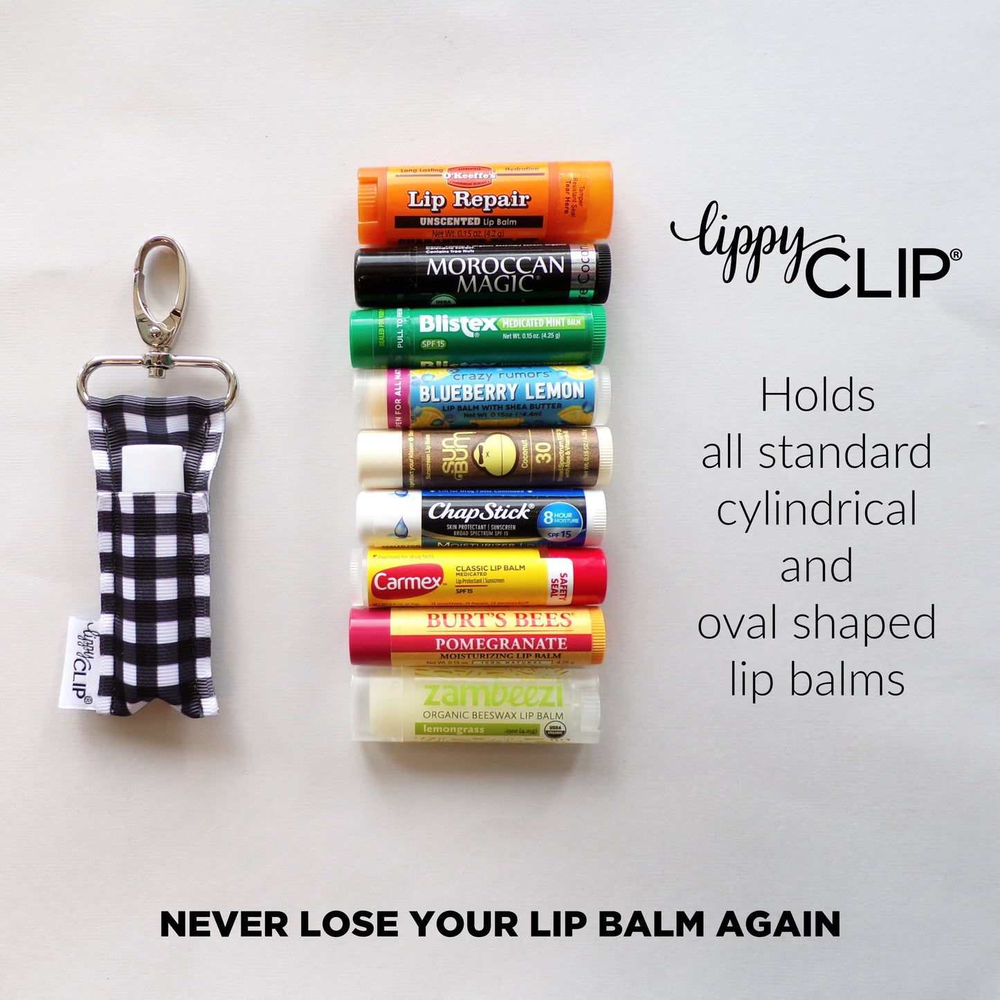 Coquette Bows LippyClip® Lip Balm Holder