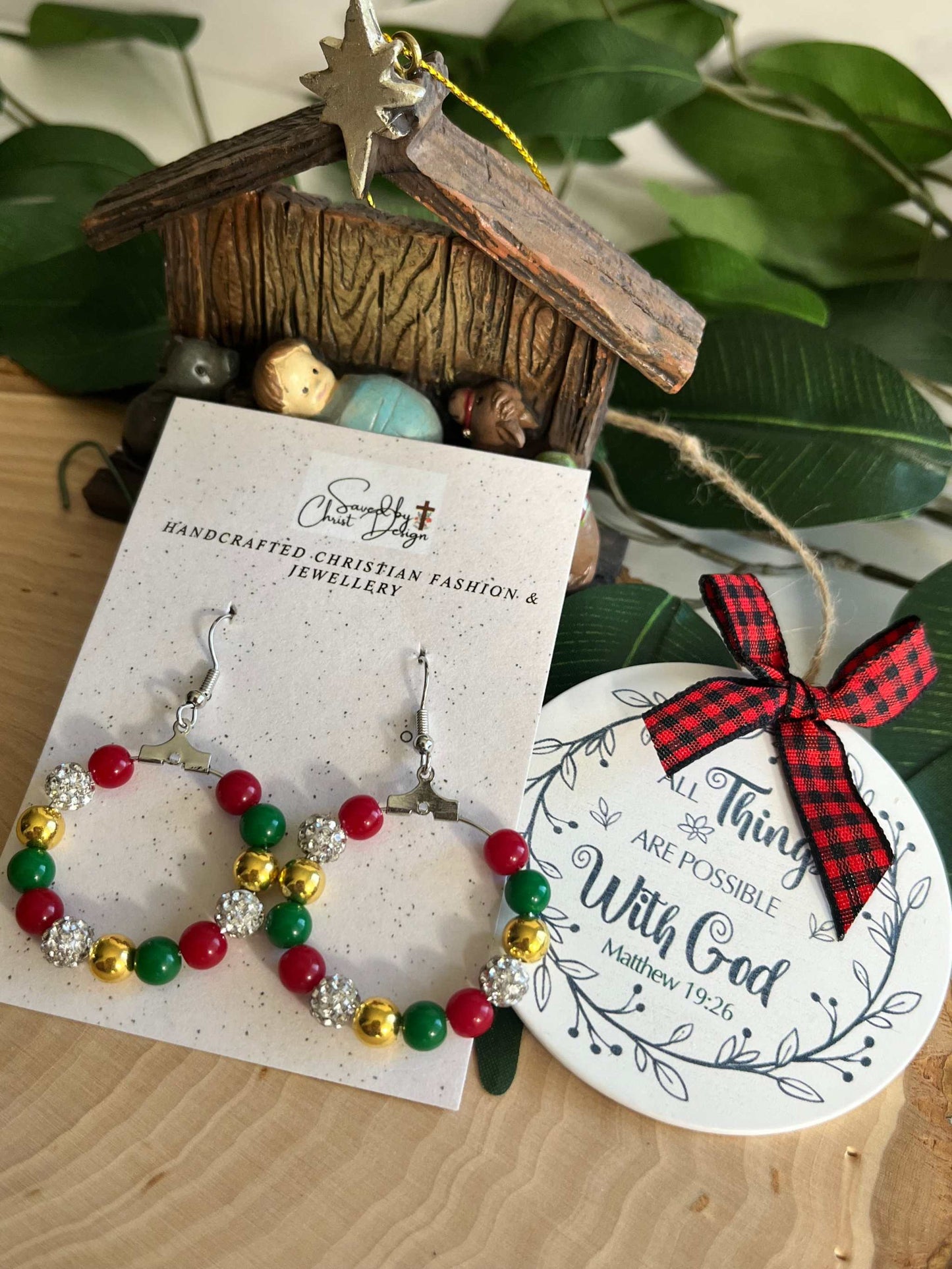 Christmas Earrings - Festive Holiday Jewelry