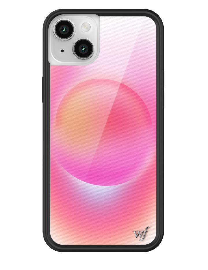 Hot Pink Aura iPhone 16 Plus Case