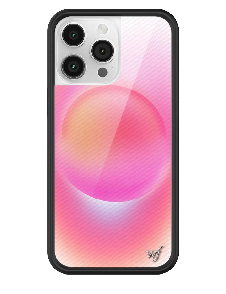 Hot Pink Aura iPhone 16 Plus Case
