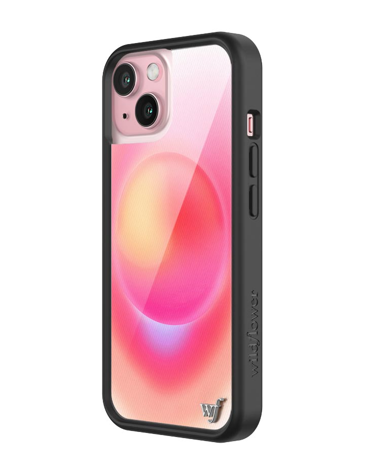 Hot Pink Aura iPhone 16 Plus Case