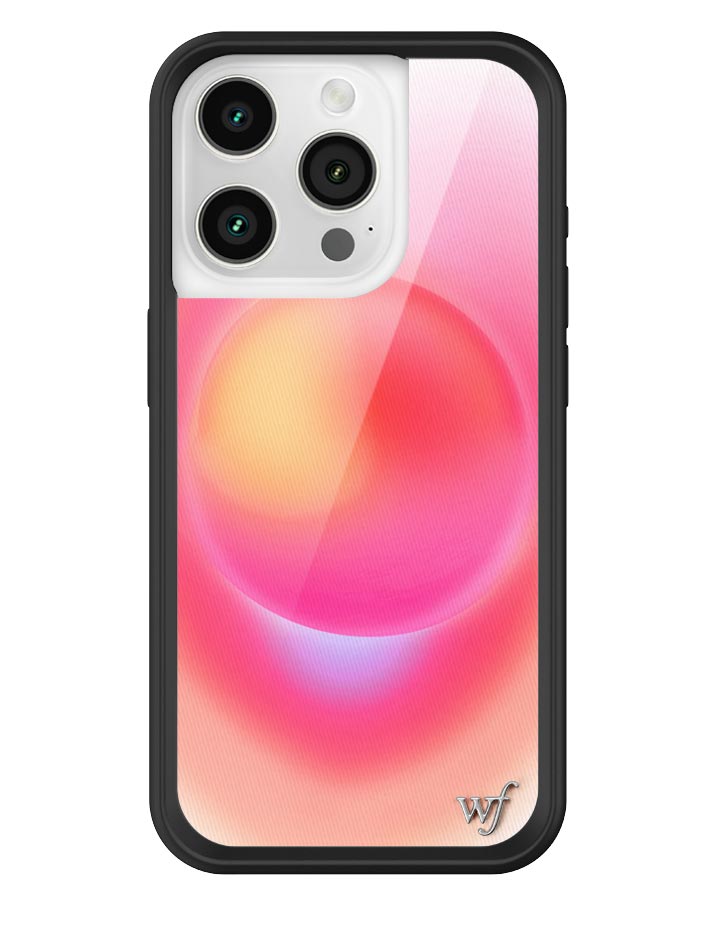 Hot Pink Aura iPhone 16 Plus Case