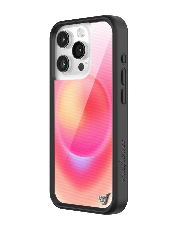 Hot Pink Aura iPhone 16 Plus Case