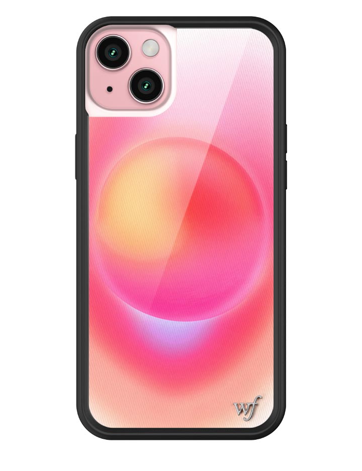 Hot Pink Aura iPhone 16 Plus Case