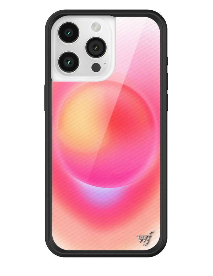 Hot Pink Aura iPhone 16 Plus Case
