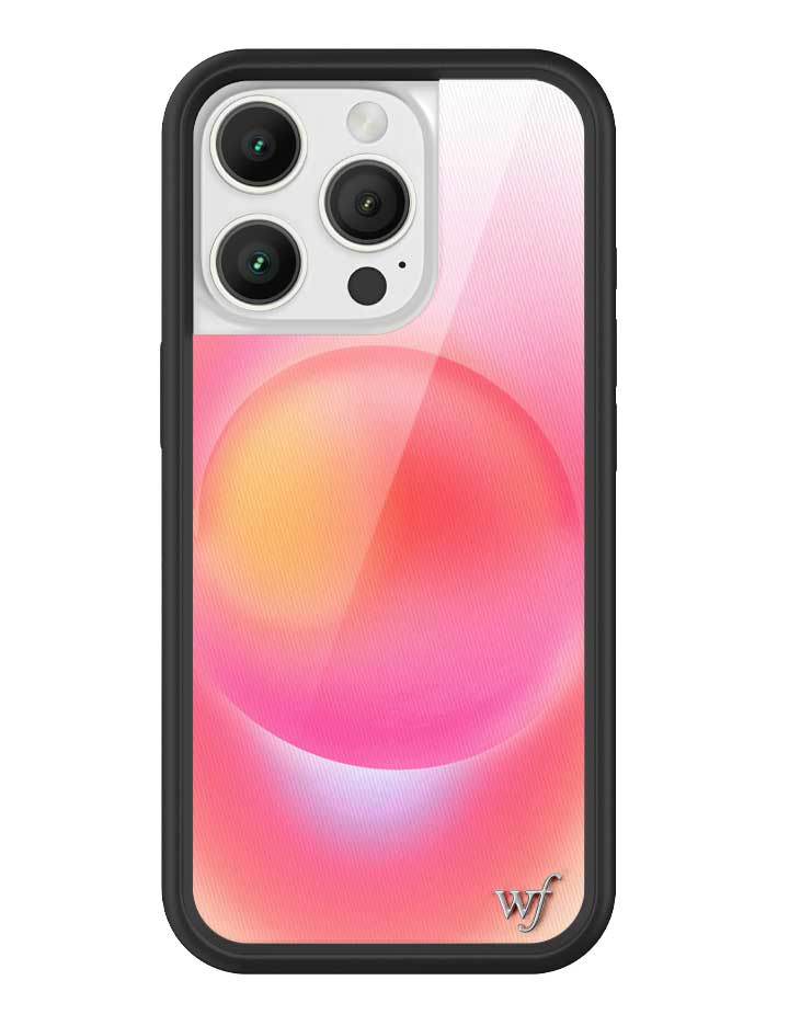 Hot Pink Aura iPhone 16 Plus Case