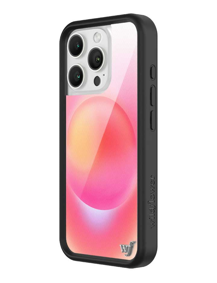 Hot Pink Aura iPhone 16 Plus Case