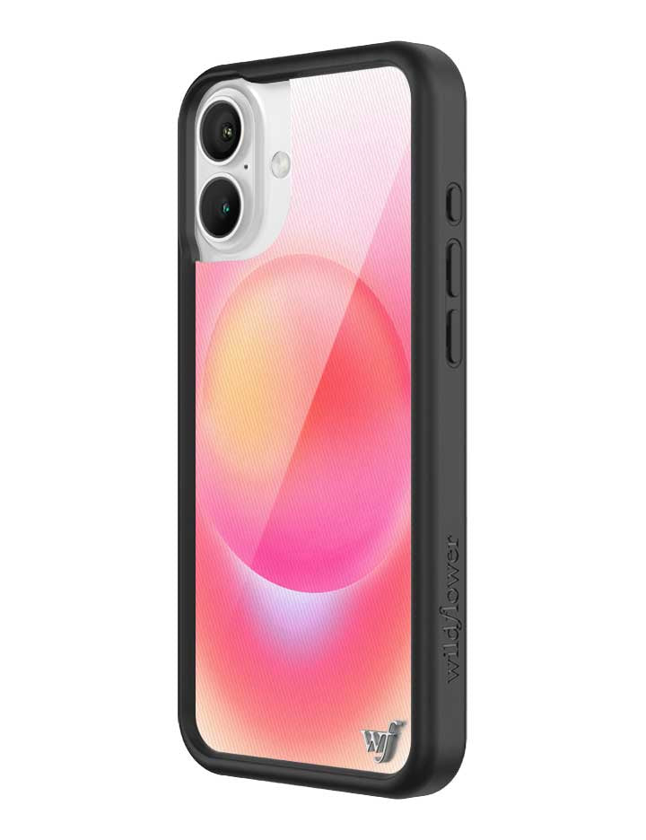 Hot Pink Aura iPhone 16 Plus Case