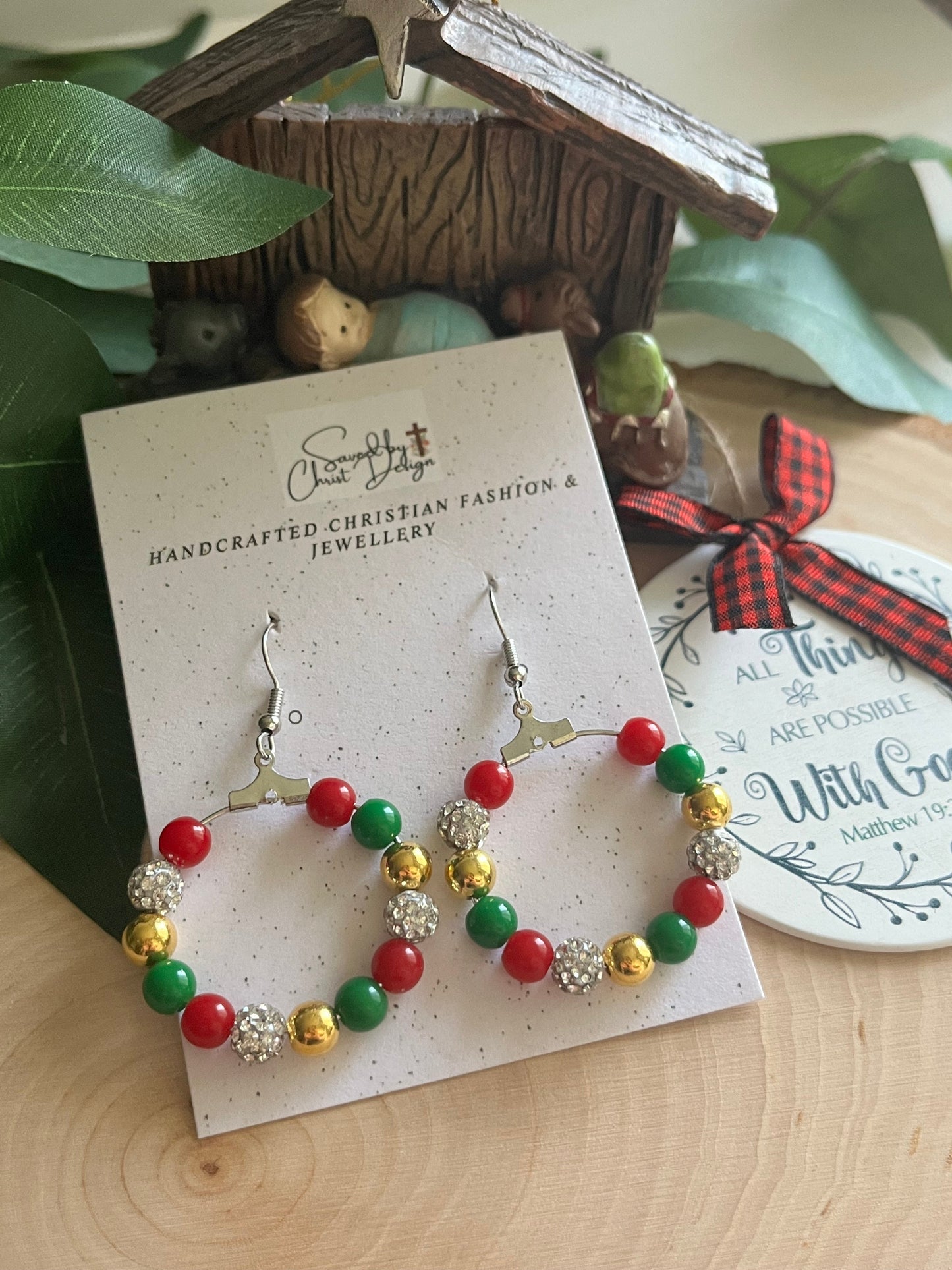 Christmas Earrings - Festive Holiday Jewelry
