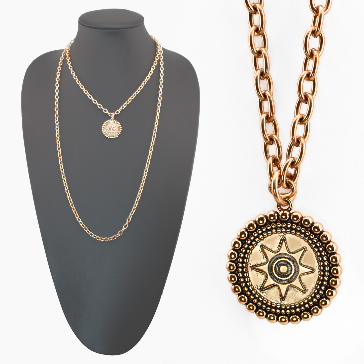 I Am Worthy Sun Essential Necklace