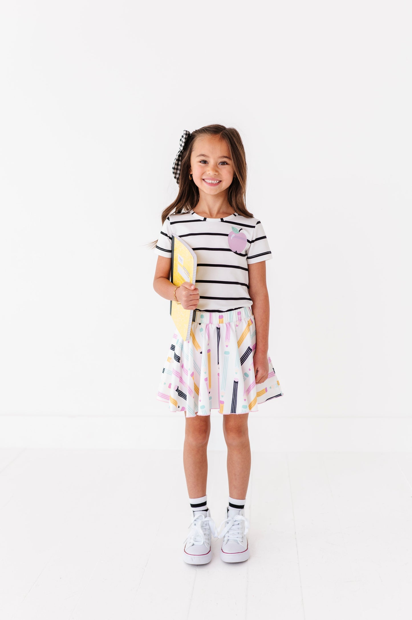 Pretty Pencils Spin Skort