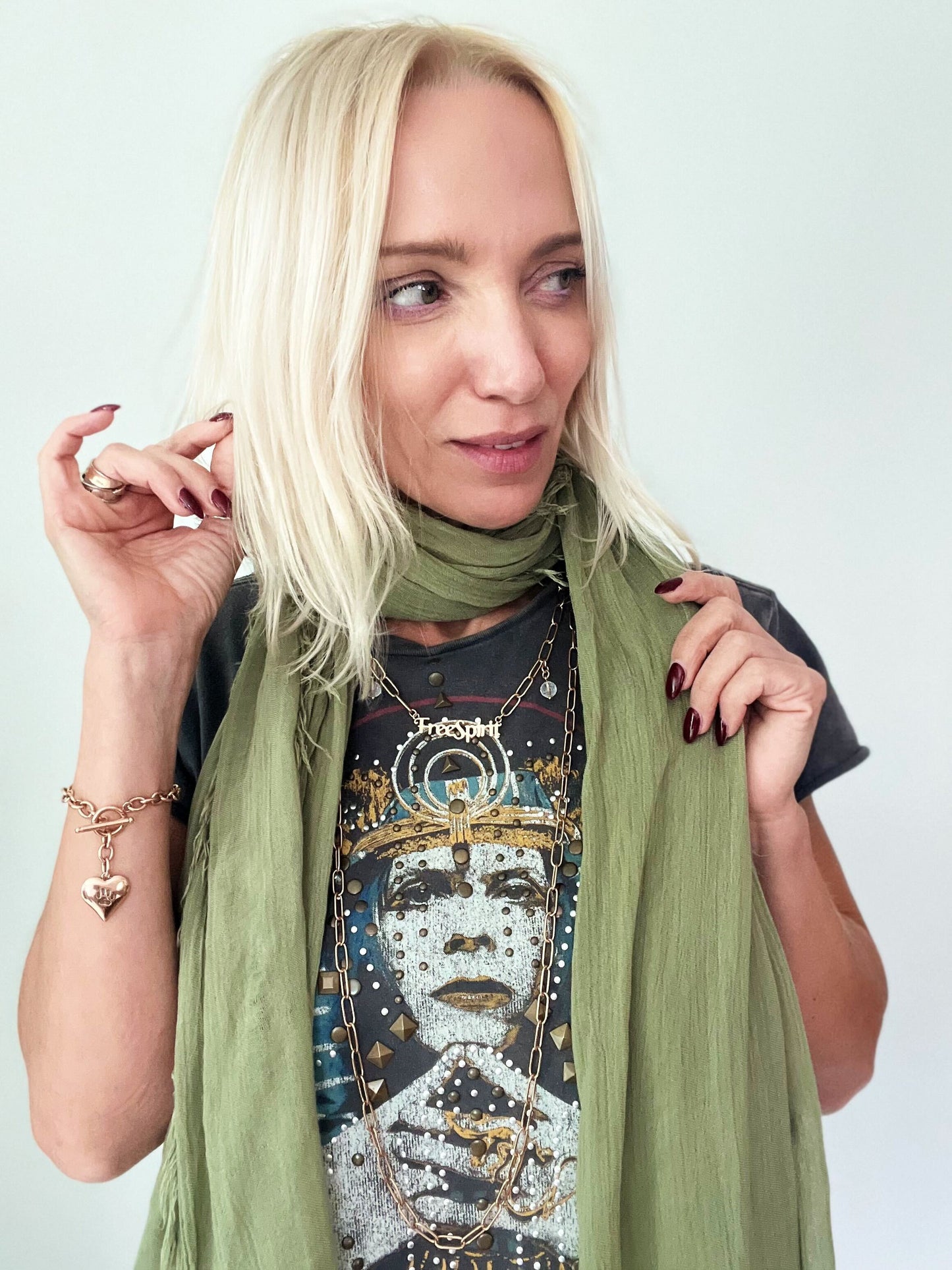 Free Spirit Long Chain Necklace