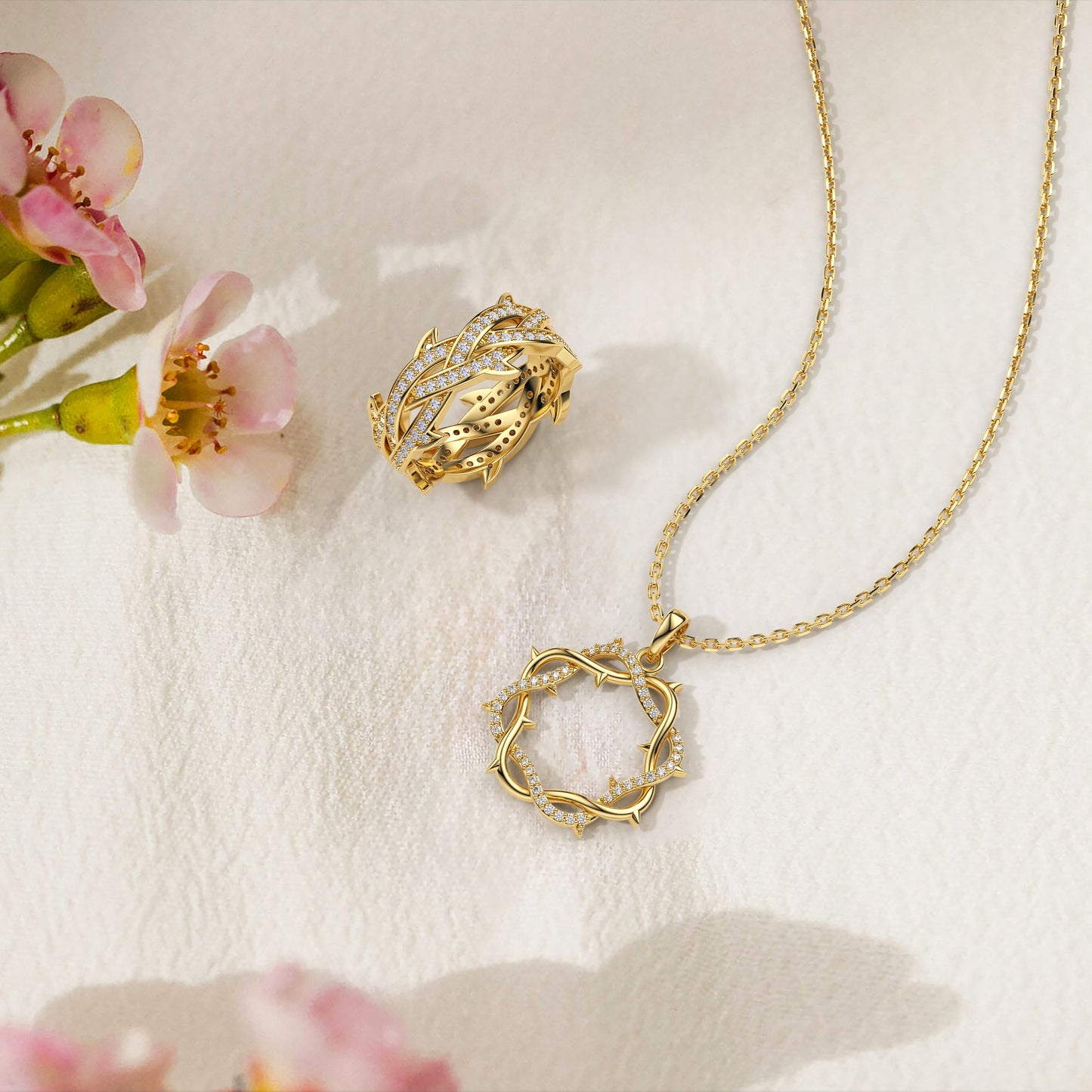 Resilience Thorn Pendant Necklace