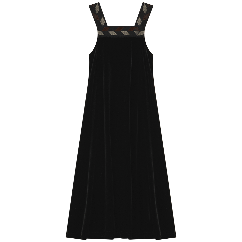 Special Leopard Elastic Ribbon Dress