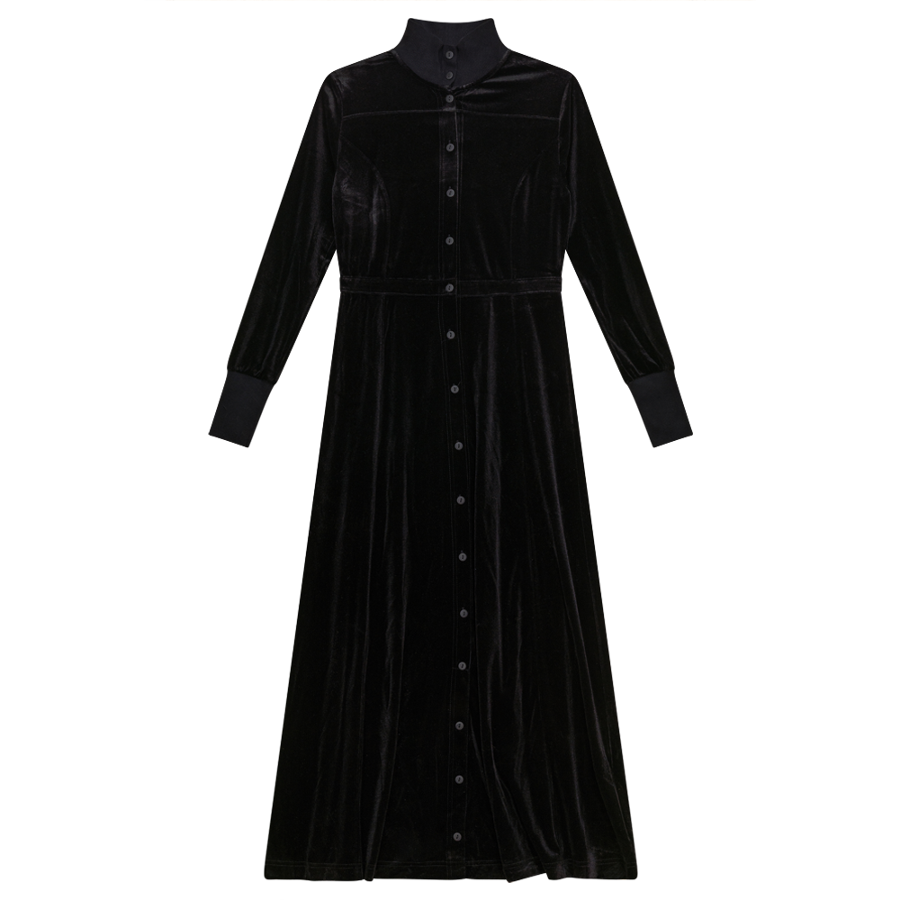 Slinky Velour Dress
