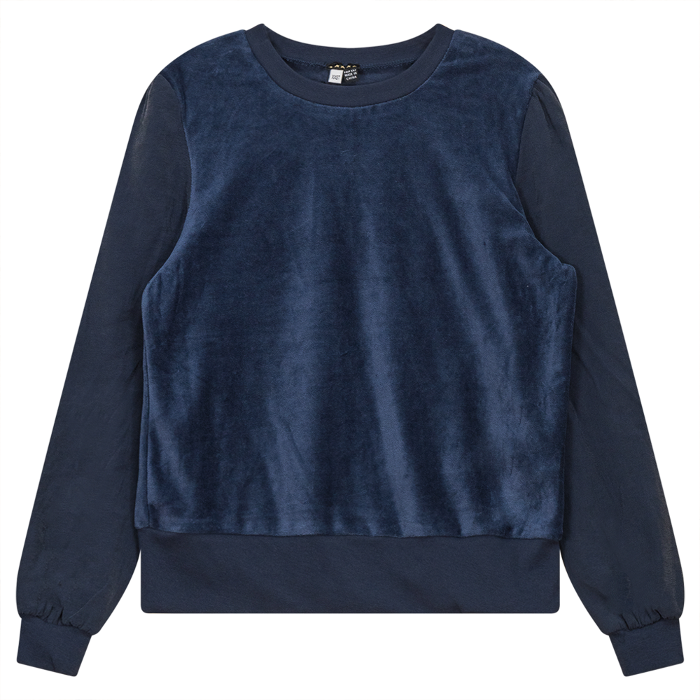 Cotton Velour Top