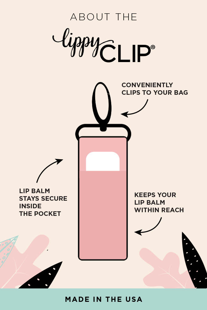 Coquette Bows LippyClip® Lip Balm Holder