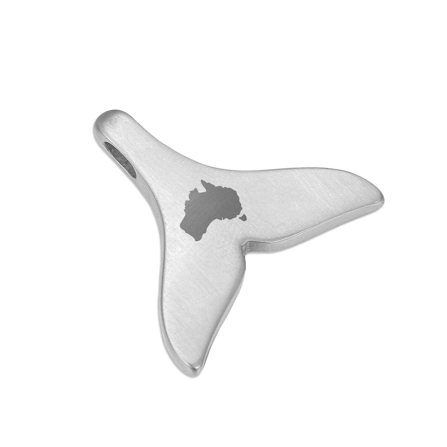 Gum Burl Whale Tail Necklace