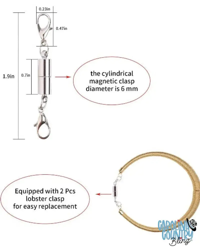 Magnetic Closure - Silver