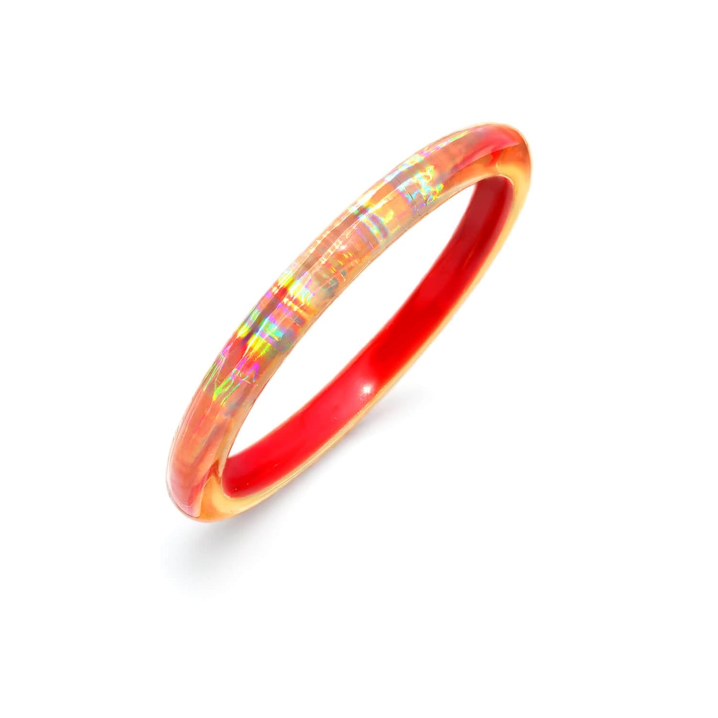 Rave Slip On Lucite Bangle