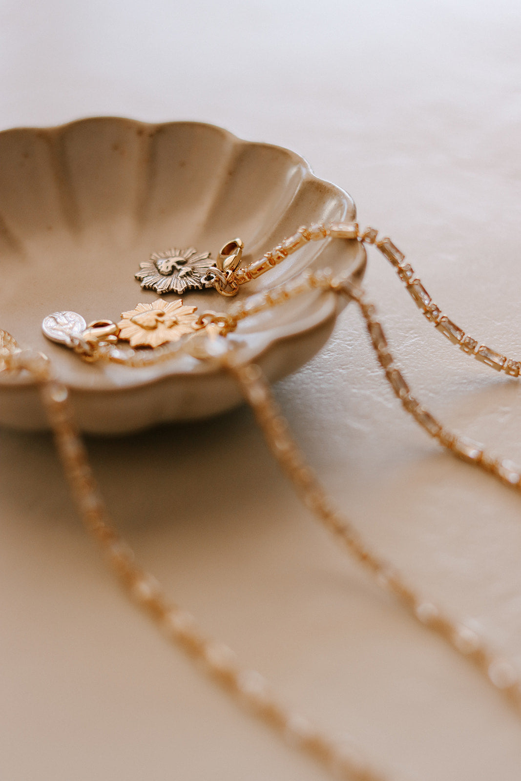 Miraculous Medal Tennis Bracelet