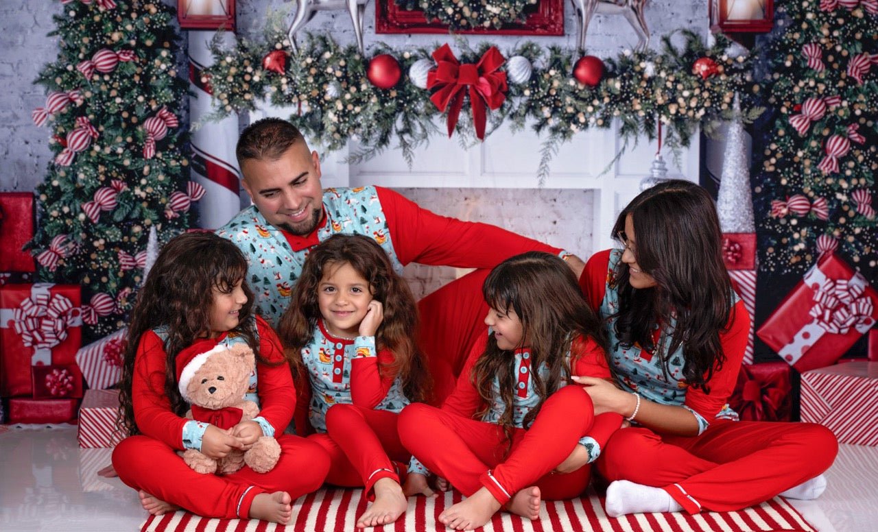 Women's Dark Santa Bamboo Holiday Pajamas