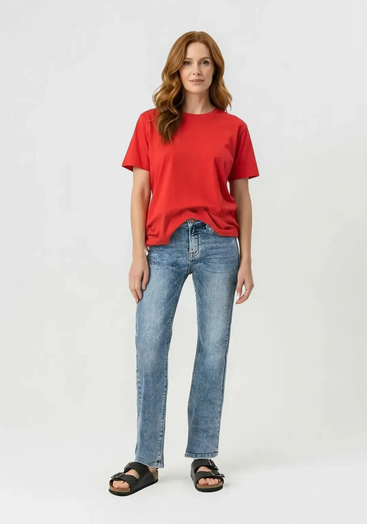 Mid Rise Bootcut Jeans