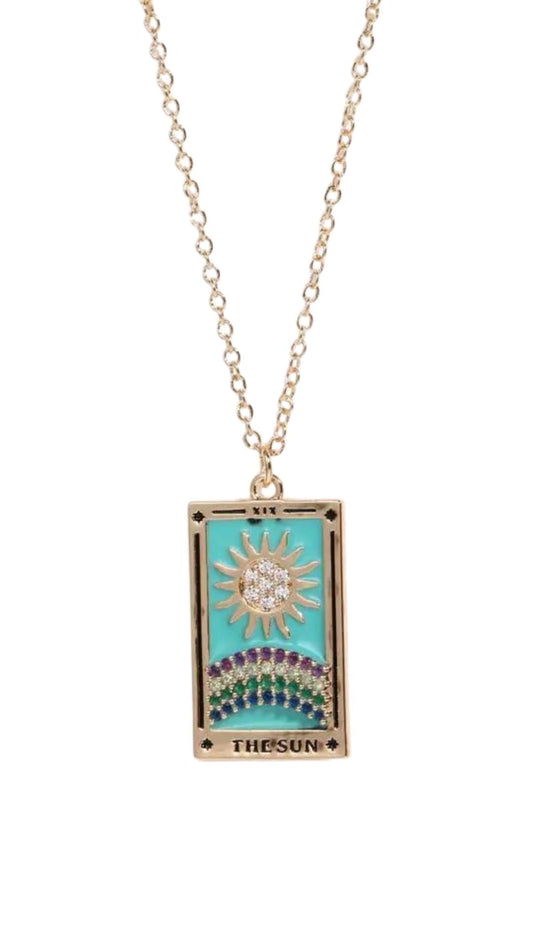 Mystical Celestial Tarot Jewelry - Vintage Inspired Lucky Tarot Cards