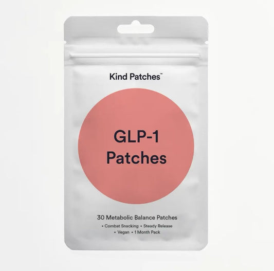 Kind Patches GLP-1 Patches with L Glutamine, Berberine, Chromium, Pomegranate and Cinnamon - 30 Count
