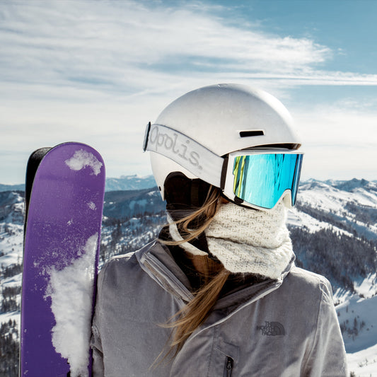 White-Out Ski & Snowboard Goggles (Cherry Lemonade Mirrored Lens)