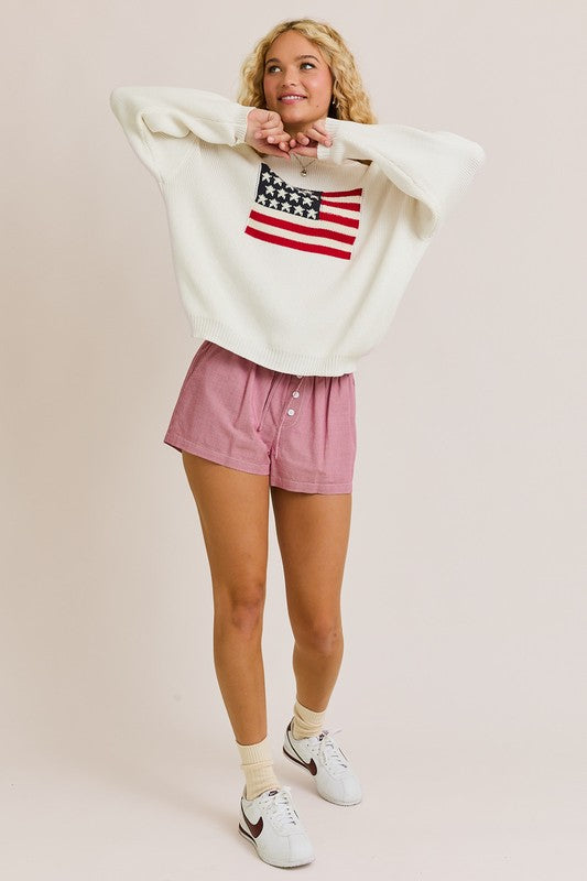 Round Neck Over Sized Sweater Top
