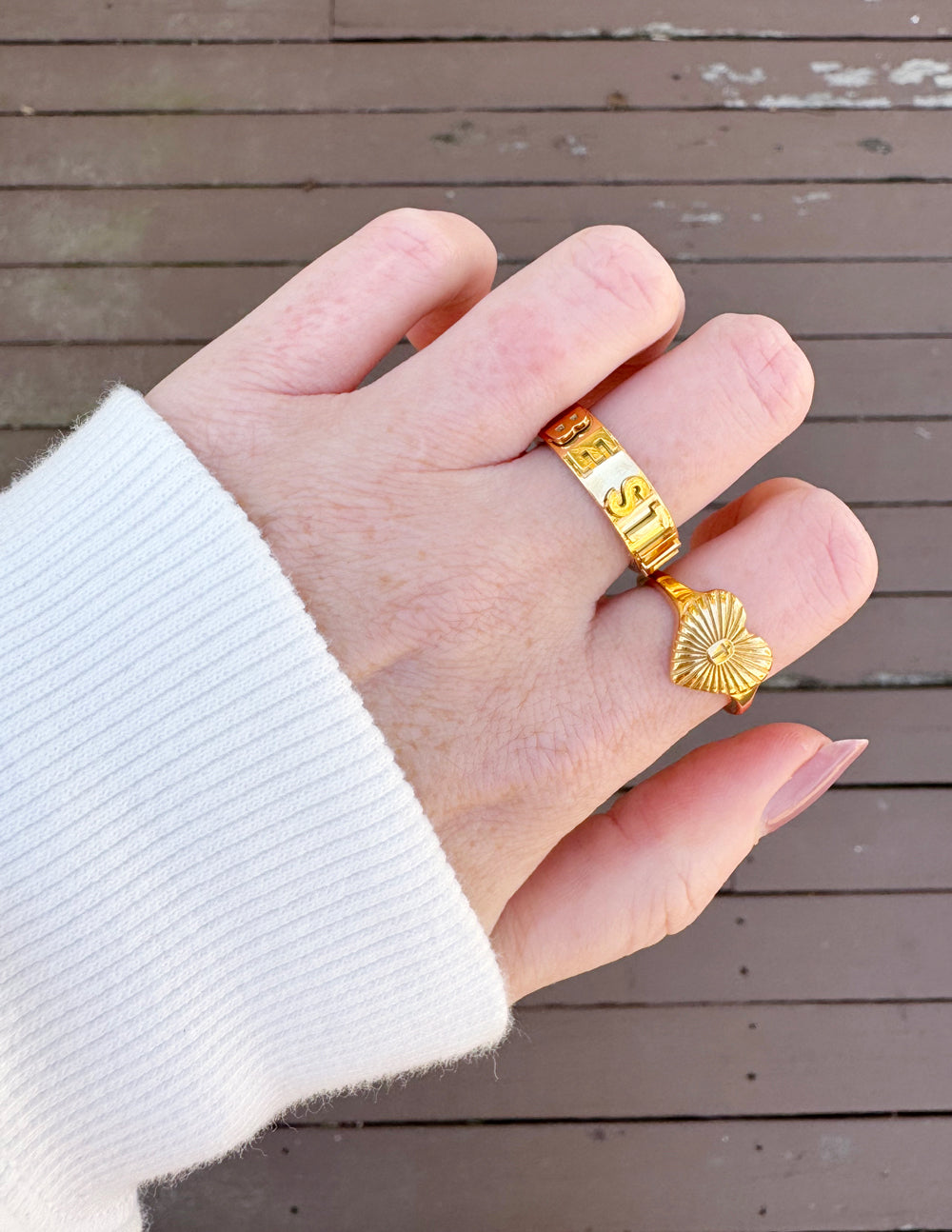 Floral Signet Ring