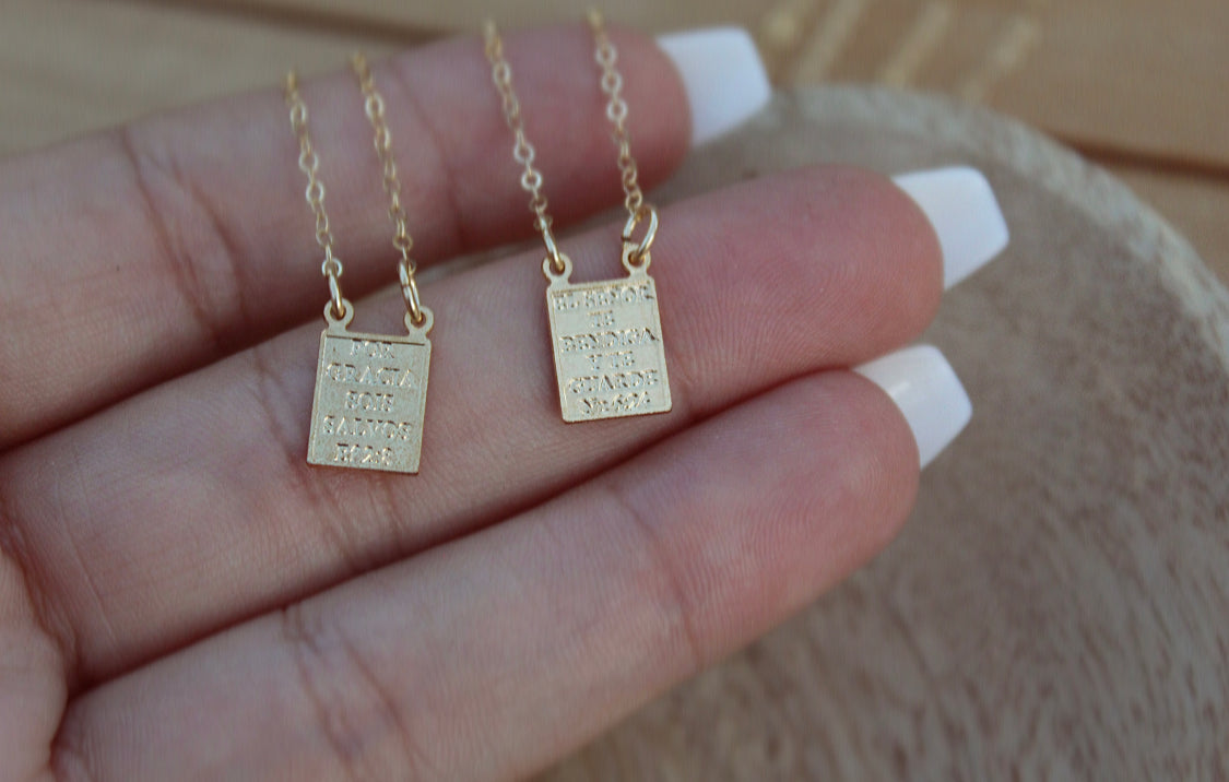 Scapular Necklace