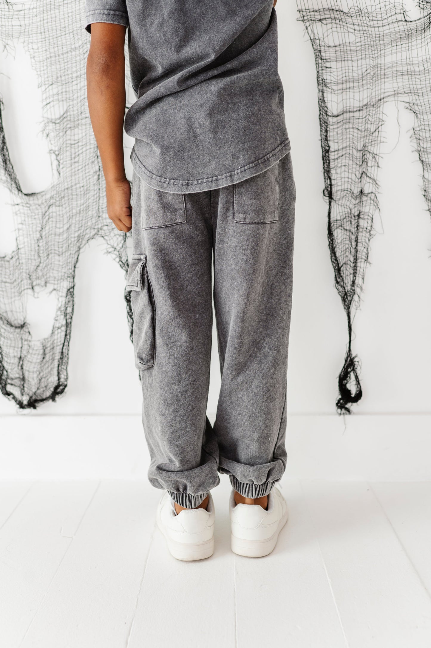 Smoulder | Vintage Cargo Joggers for Kids and Toddlers
