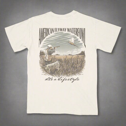 Flying Pheasant Ivory with Pocket