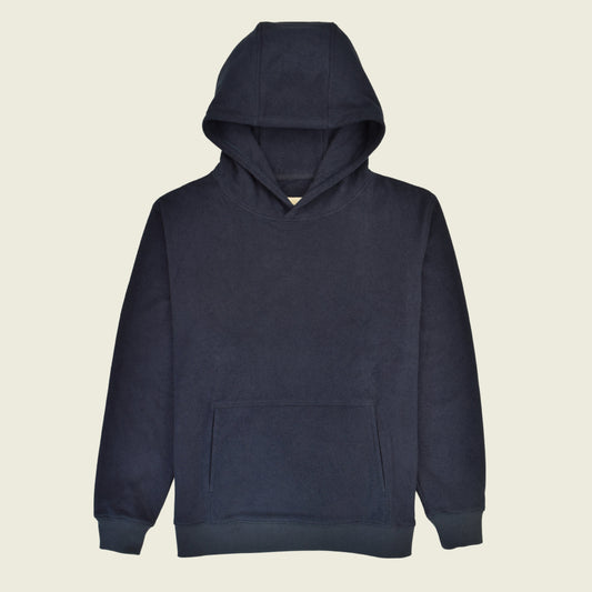 Navy Terry Unisex Hoodie