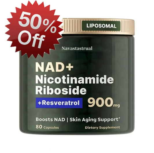 NMN Supplement Alternative - Liposomal NAD w/Resveratrol - High Purity NAD Supplement for Anti-Aging, Energy, Focus