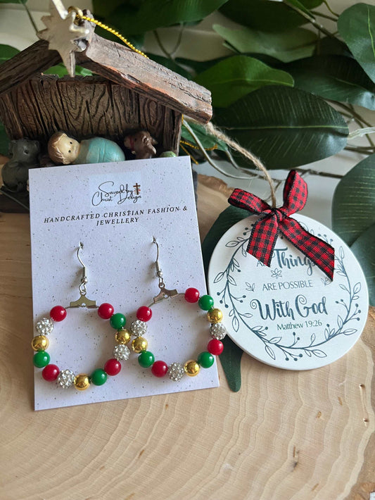 Christmas Earrings - Festive Holiday Jewelry