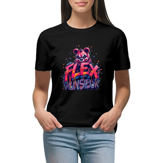 **Sale** Women's Munsieur T-shirt "Flex" Streetwear for Her