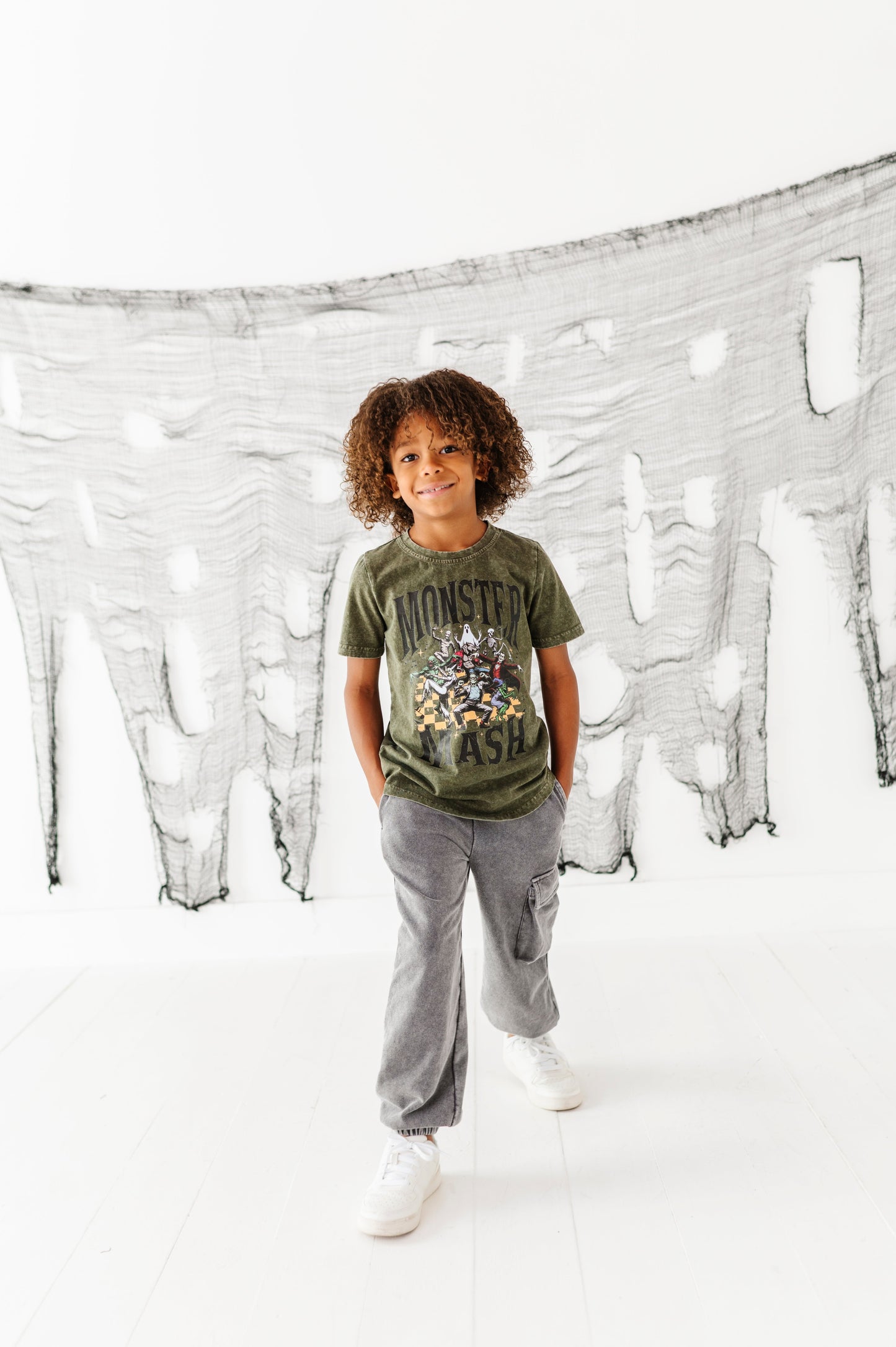 Smoulder | Vintage Cargo Joggers for Kids and Toddlers