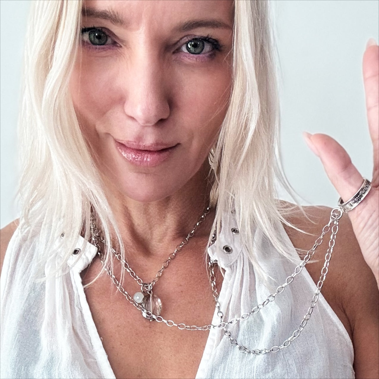 Remember Who the F*ck You Are Amazing & Powerful Ring Original Necklace
