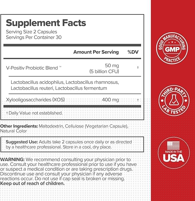 URO Vaginal Probiotics for Women pH Balance with Prebiotics & Lactobacillus Probiotic Blend - Women's Vaginal Health Supplement - Promote Healthy Vaginal Odor & Vaginal Flora, 60 Count (Pack of 1)